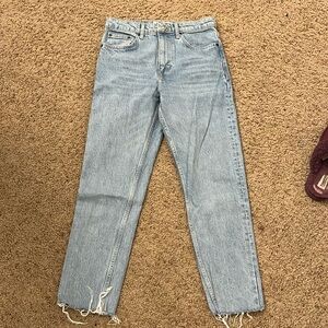 topshop straight jeans